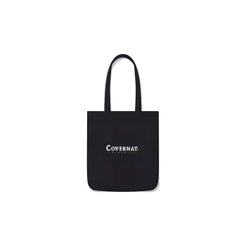 COVERNAT Cotton One Shoulder Handbags Medium Size Unisex Black
