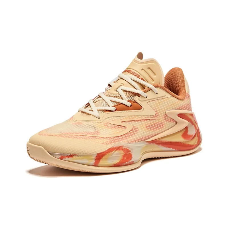 Erke Qian Xun V2 Cushioning Wear-Resistant Low-Top Basketball Shoes Men's Tropical Storm Color Scheme Honstar Limited-2
