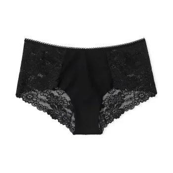 Victoria's Secret PINK NO-SHOW CHEEKY PANTY / PBLT Underpants Women's 1 Pack Black
