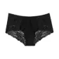 1 Pack (Pure Black Lace Trim/Black)