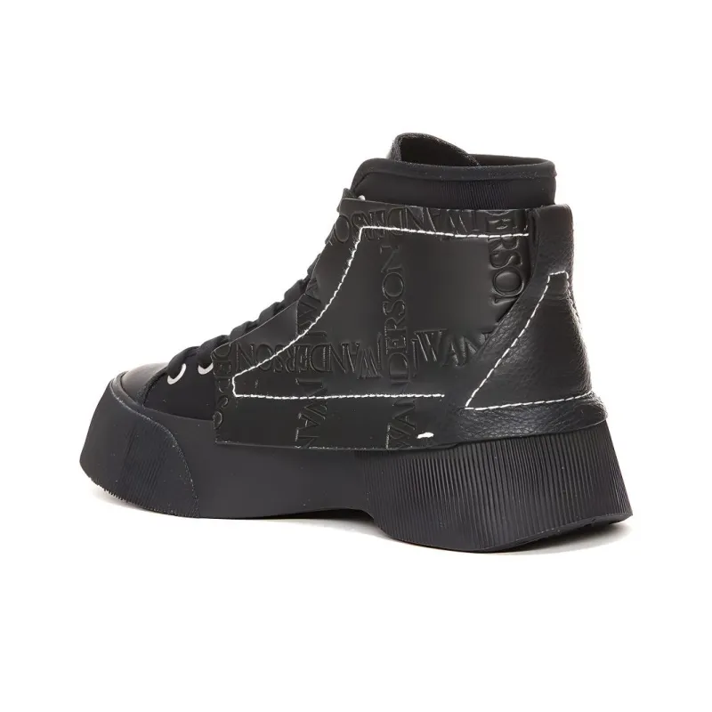 JW Anderson Embossed High top Sneakers Women's-3