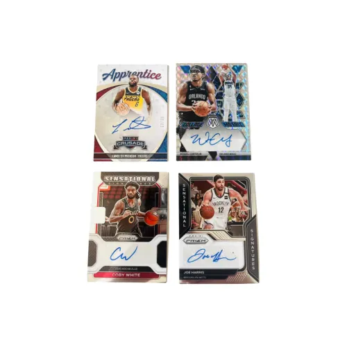 PANINI Stephenson, Carter, White, Harris Signature 4 Piece Combination Player Card, Card Access Pass Sports Cards 4 Pcs