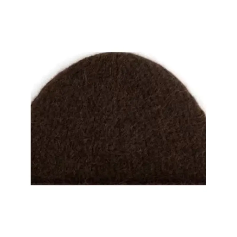 ARKET Polyester Alpaca Wool Elastane Beanies Women's Dark Brown-2