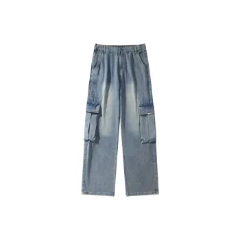 PAINT STAIN Jeans Unisex Nostalgic Blue