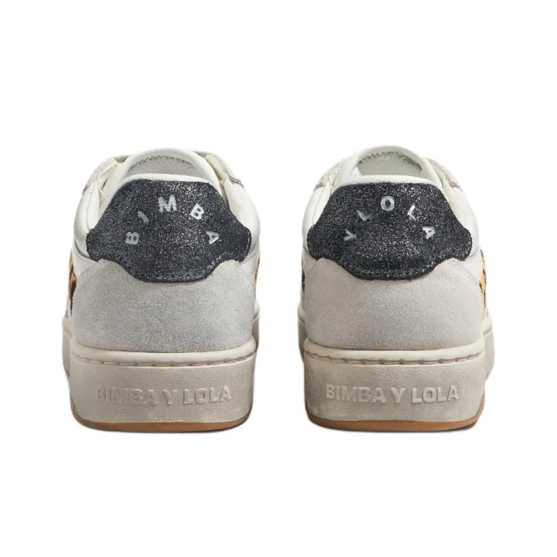 BIMBA Y LOLA Cupsole Low-Top Skateboard Shoes Women's White-5