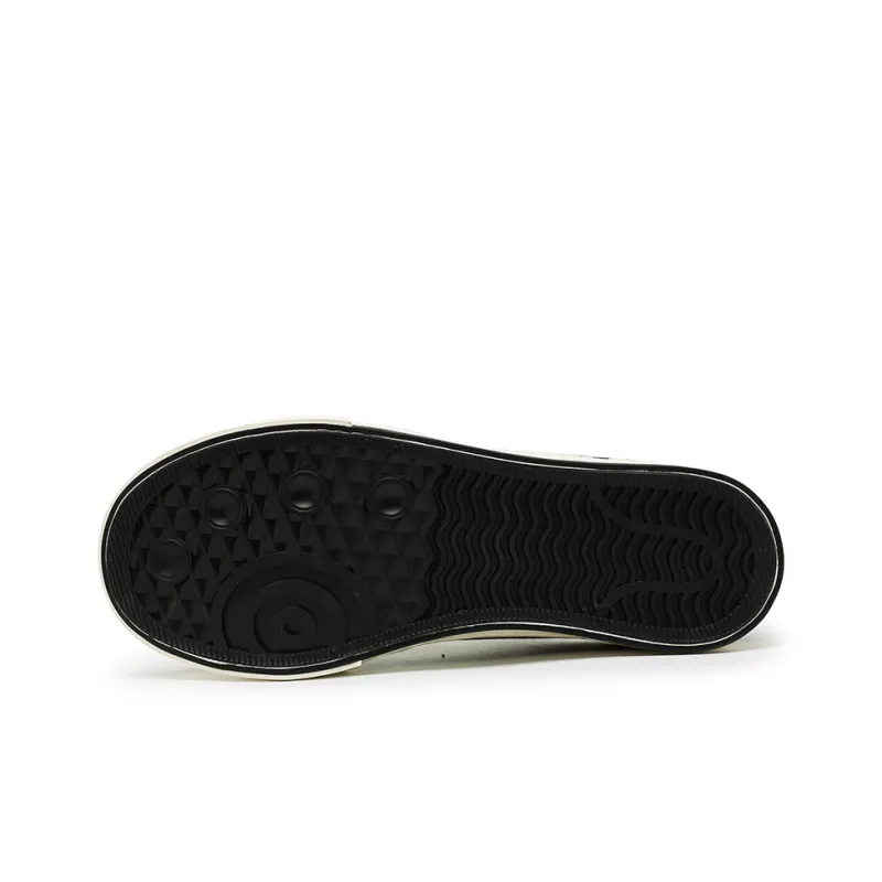 Warrior Coverage Slip Resistant, Abrasion Resistant, Breathable Low Top Skateboard Shoes Unisex Black Rice-5