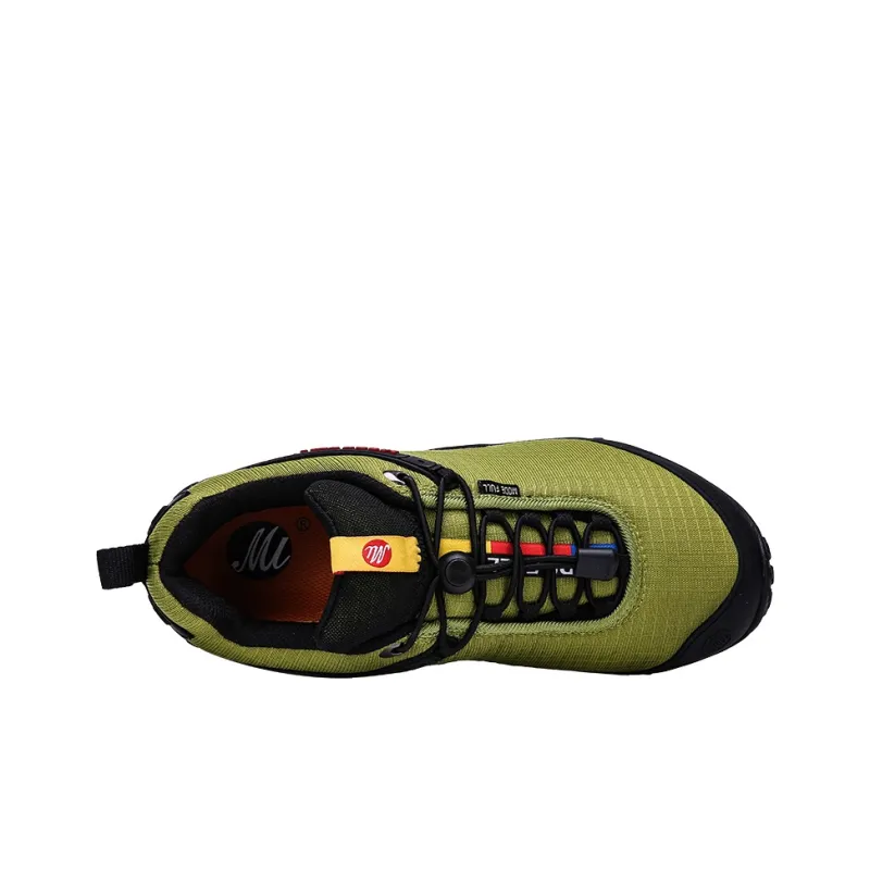 MODE FULL Cushioning Anti Slip Wear Resistant Breathable Support Impact Resistant Low Top Hiking Shoes Men's-19