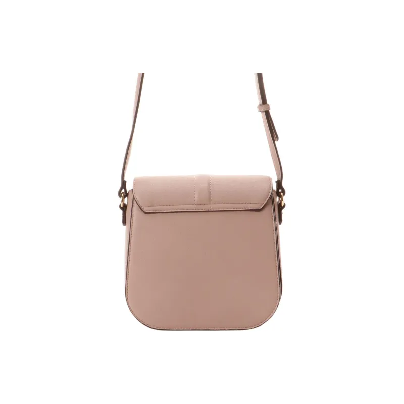 SAMANTHA THAVASA Synthetic Leather Shoulder Bag Women's Pink Beige-4