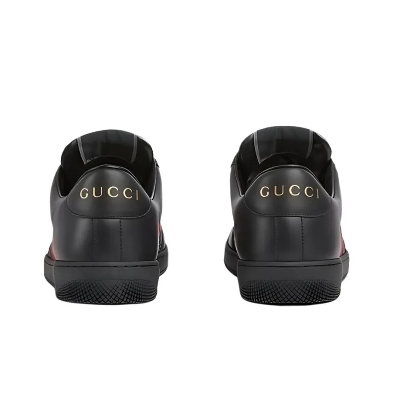 GUCCI Screener Sneaker 'GG Embossed Black'-3