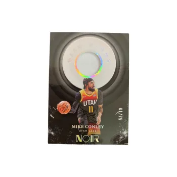 PANINI 2021 22 Noir Small Window Game Used Material Mike Conley 61/75 Player Card Condition Passed Sports Cards 1 Pc