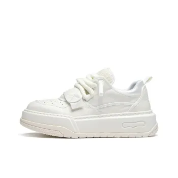 Anthony Miles Height Increasing Low-Top Skateboard Shoes Men's Ecru