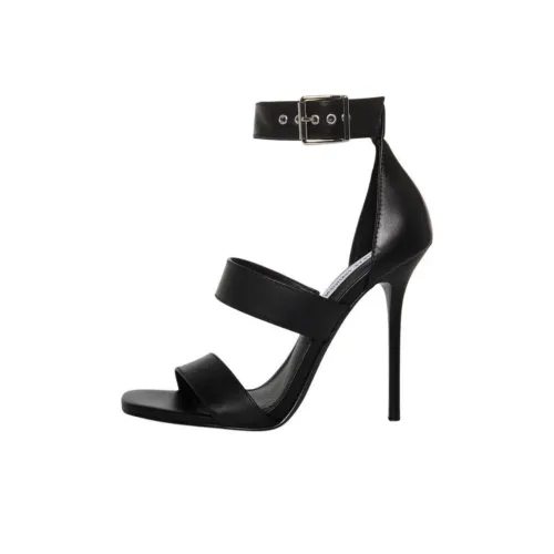 STEVE MADDEN Strap Sandals 11cm Women's Black