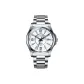 LK2811 Silver Case White Dial Steel Band+White Box+Leather Strap+Watch Adjuster