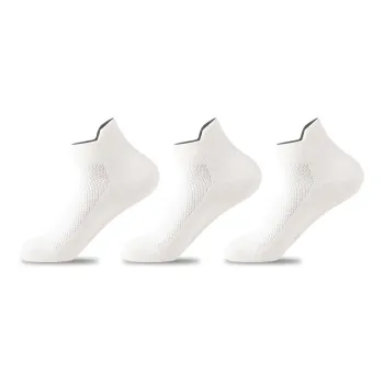 H-YXIANG Ankle Socks Women's 3 Pack White
