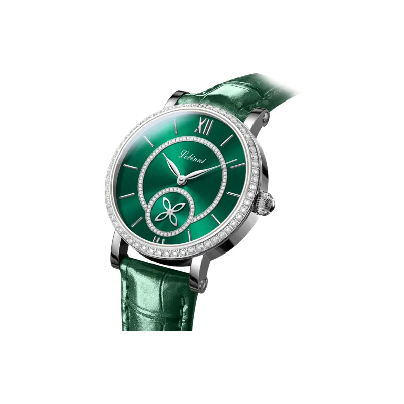 LOBINNI L Automatic Mechanical Movement Watch Women's Watch Green Dial-17