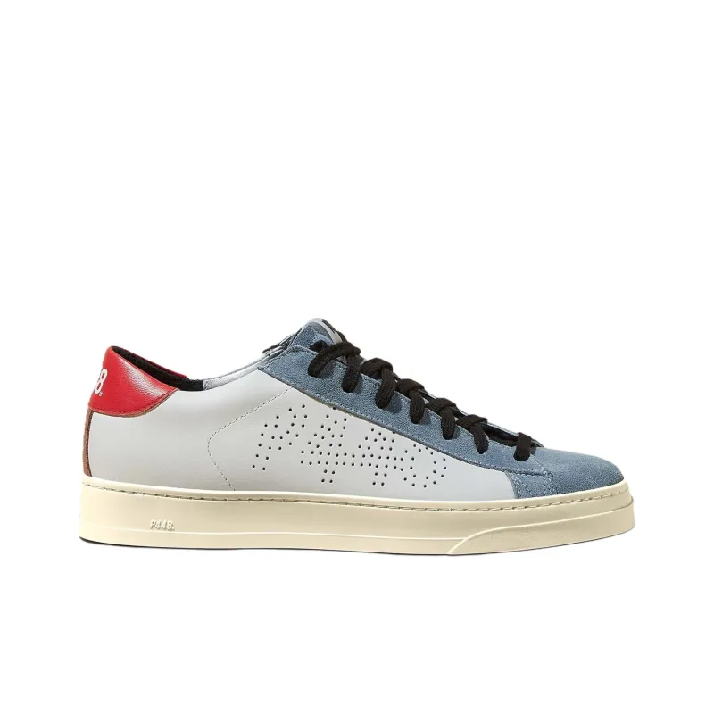 P448 Jack Haven/Tab Low Top Skateboard Shoes Men's Blue White-1