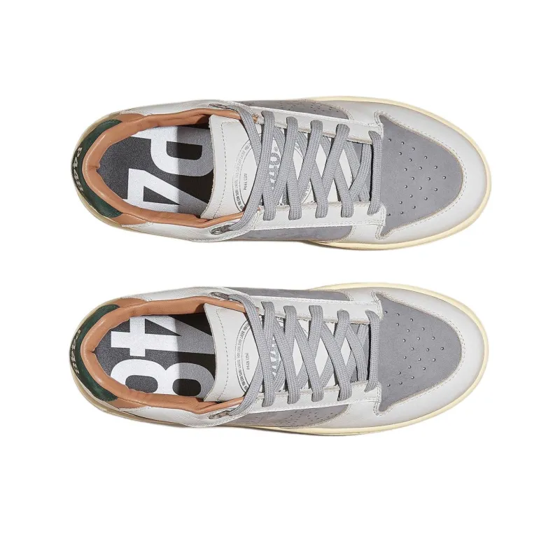 P448 Mason Low-Top Skateboard Shoes Men's Gray-2