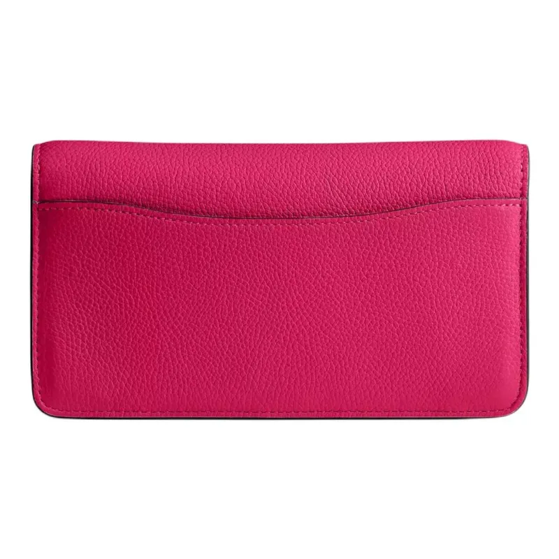COACH Tabby Pebbled Leather Clutches Shoulder Bag Crossbody Bag Small Size Women's Dragon Fruit Red-3