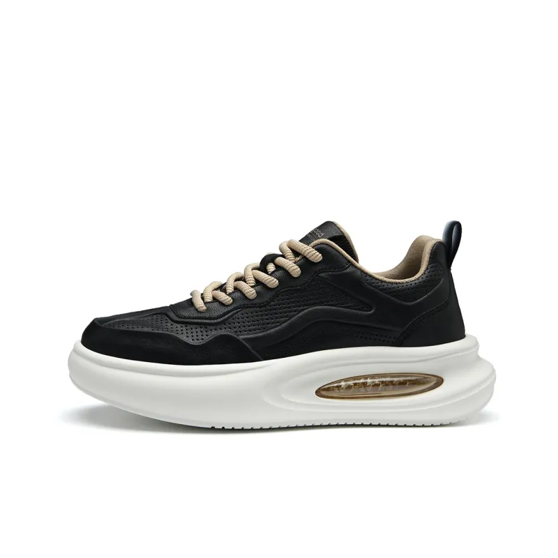 HLA Height-Increasing Breathable Fashion Casual Shoes Wear-Resistant Platform Athletic Shoes Men's-0