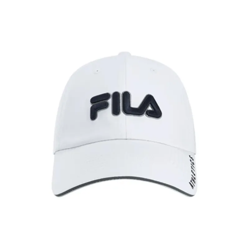 FILA Cotton, Polyester, Elastane Baseball Caps Unisex Jade White-1