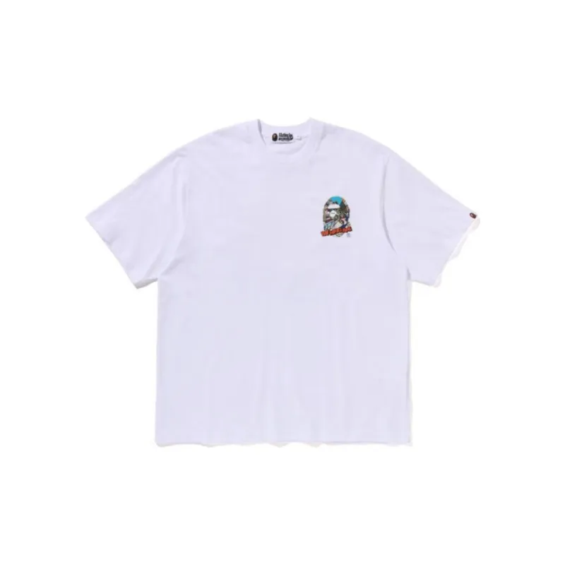 Bape Comic Art Ape Head Relaxed Fit Tee-1