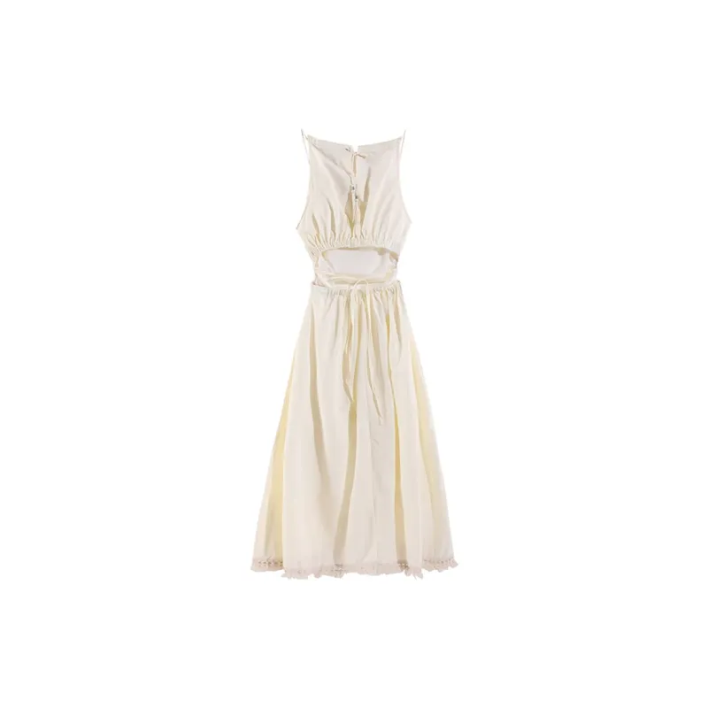 RTNH Sleeveless Dress Women's Apricot-1
