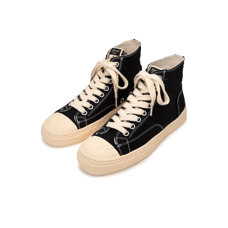 MIHARA YASUHIRO Past Sole High-Top Canvas Shoes Unisex-7
