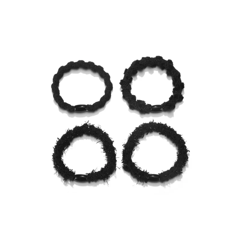 Clect Fabric Hair Tie Women's Black-1