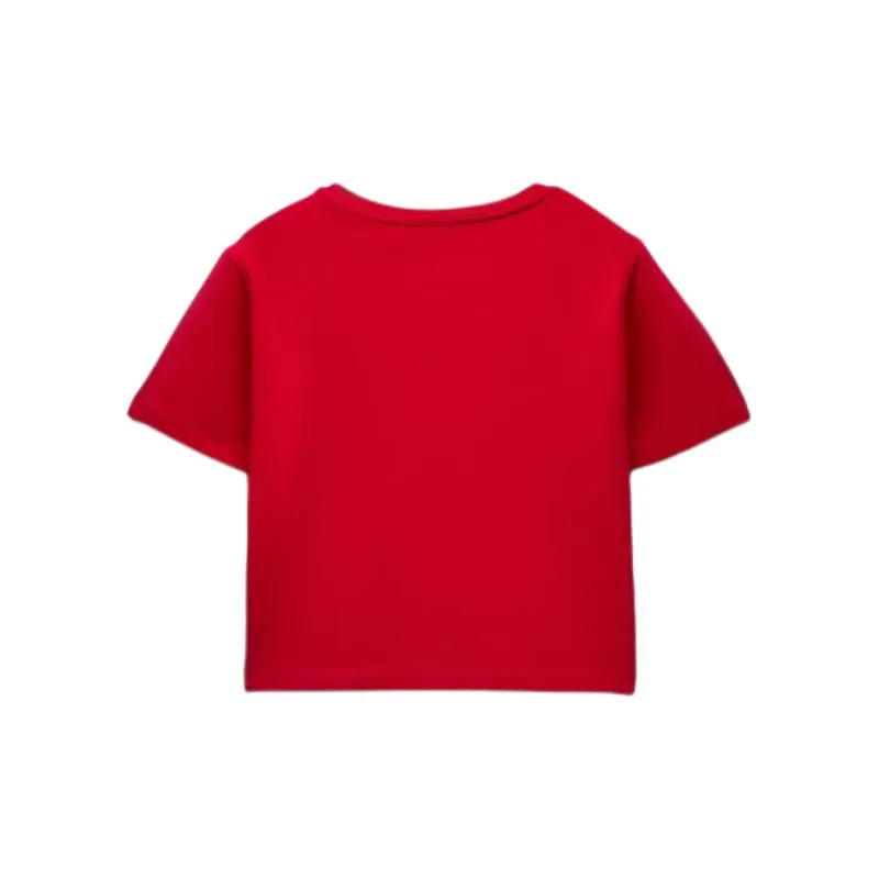ZARA T-Shirts Women's Deep Red-1