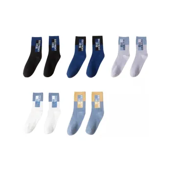 MIIOW Mid-Calf Socks Men's 5 Pack