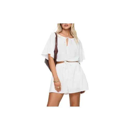 PRINCESS POLLY Casual Suits Women's White