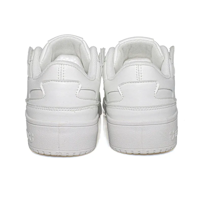 B10CROWN Slip Resistant Cushioning Low Top Skateboard Shoes Women's White-5