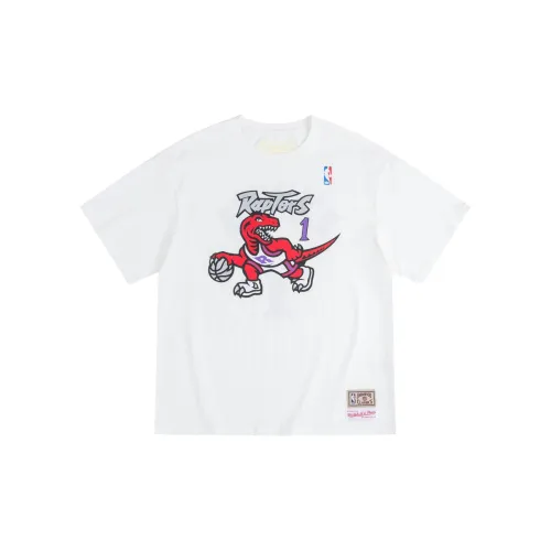 Mitchell Ness T-Shirts Unisex White