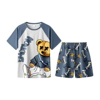 Lan Miao Pajama Set Men's Image Color