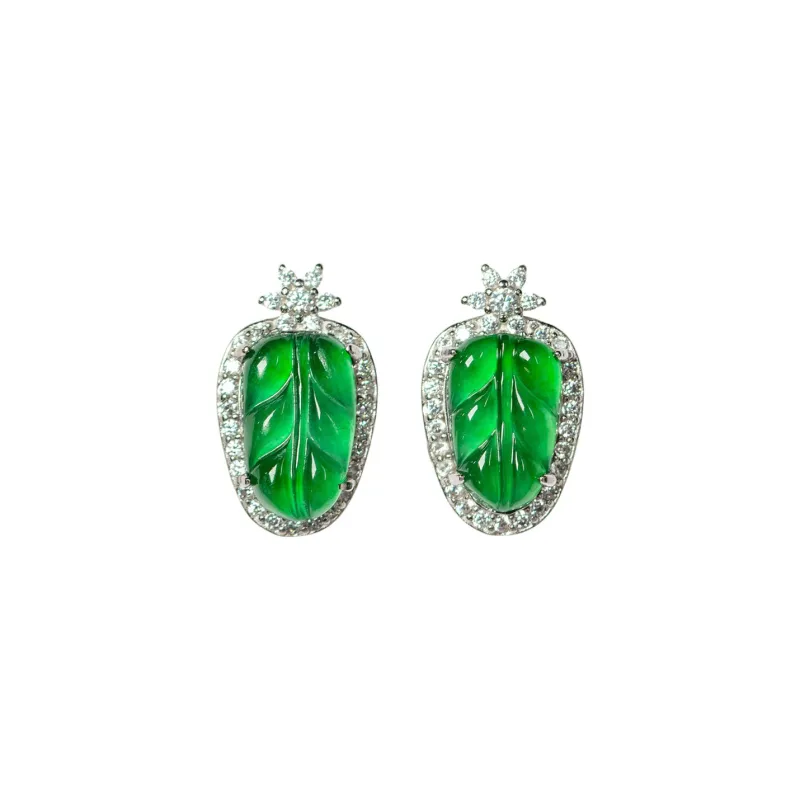 Princess Cui Ice Glutinous Stud Earrings Women's-0
