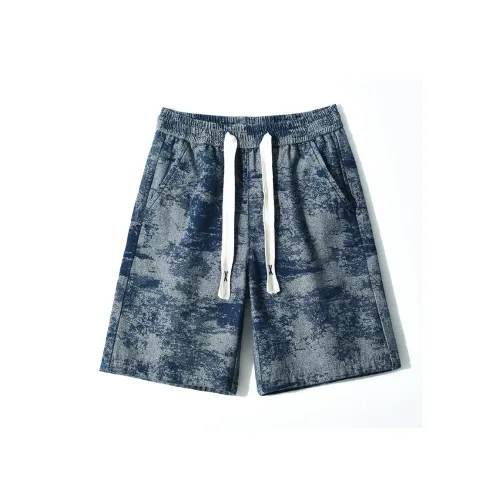 KW Denim Shorts Unisex Blue