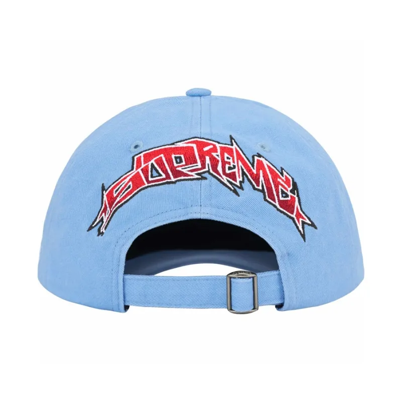 Supreme SS24 WEEK 16 Supreme®/DUCATI® 6-PANEL HAT Cotton Peaked Cap Unisex Couple Style Blue-2