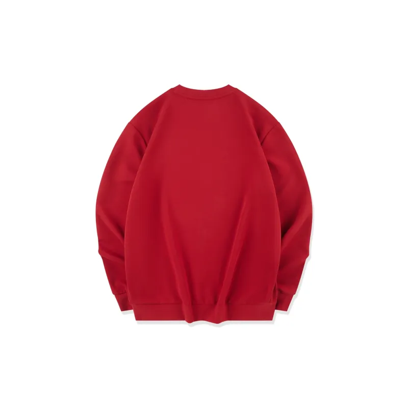 QIAODAN Early Autumn Sweatshirt Men's Pepper Red-1