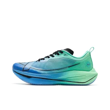 XTEP One piece Molded 2nd Generation Anti Slip Wear Resistant Low Top Running Shoes Men's Turquoise