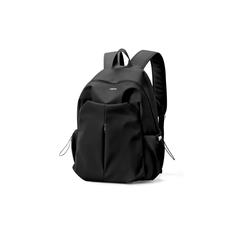 WONHOX Fabric Backpack Laptop Bag Backpack Regular Unisex Black/Gray/Red/Pink Purple-1