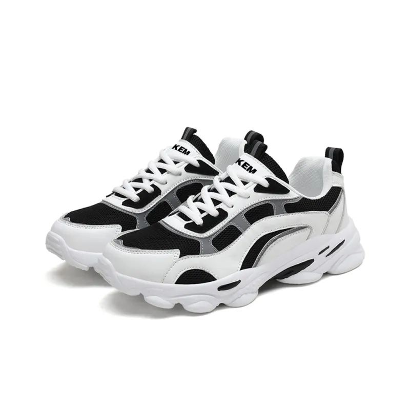 JKEM Wear-resistant Lightweight Breathable And Non-slip. Low-Top Chunky Sneakers Women's-13