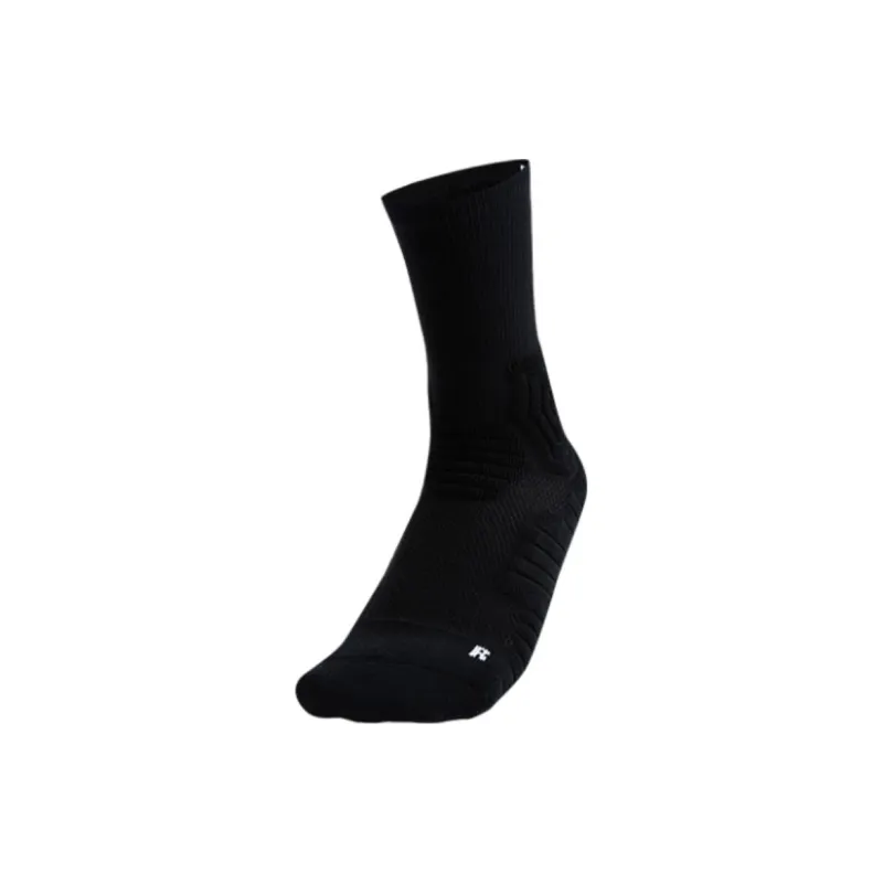 Anta Basketball Collection Basketball Socks Unisex 1 Pack Basic Black-0