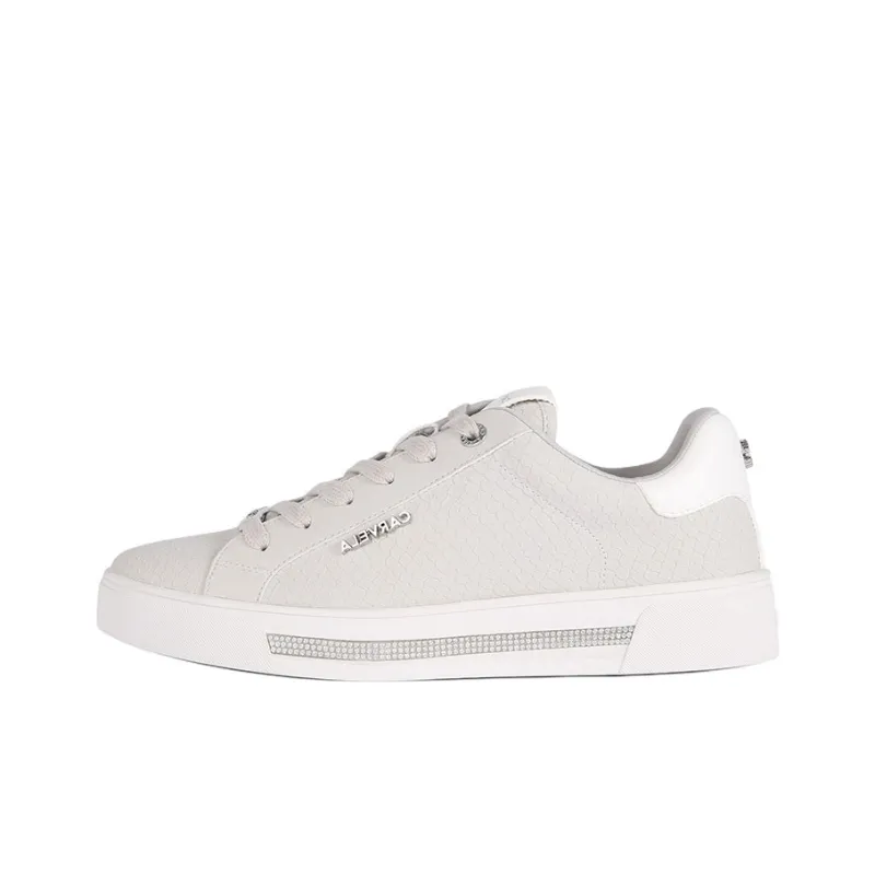 Kurt Geiger London Diamond Low-Top Skateboard Shoes Women's White-0