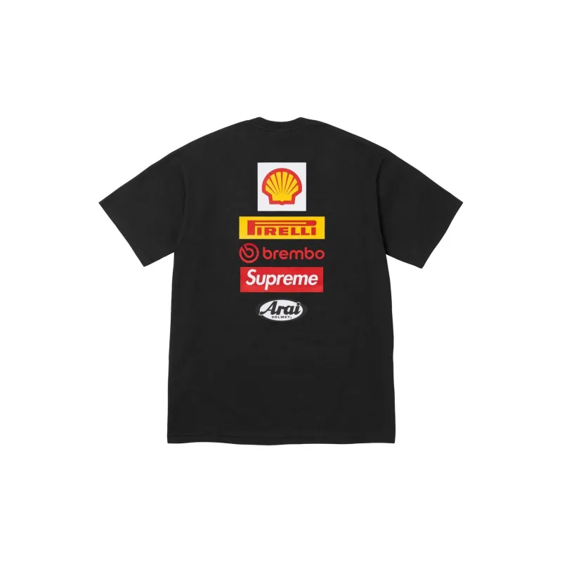 Supreme X DUCATI SS24 WEEK16 LOGO TEE - Unisex Regular Fit Short 