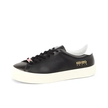 KENZO Swing Low Top Trainers Black White