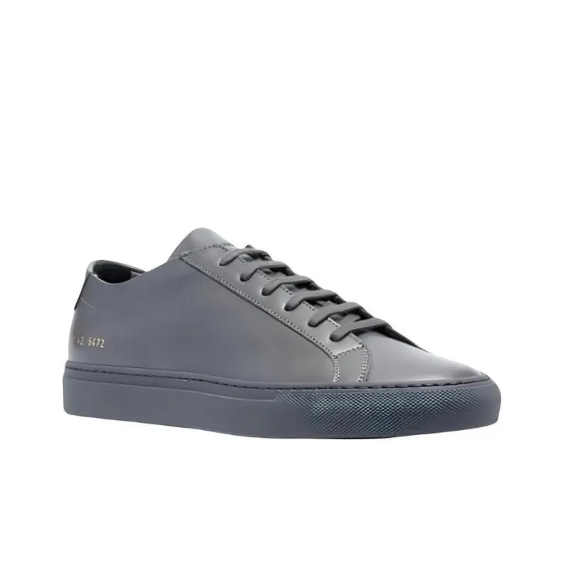 COMMON PROJECTS Low Top Skateboard Shoes Men's Gray-3