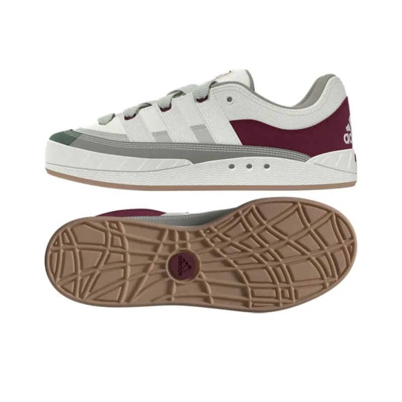 Adidas Originals Adimatic Low Top Skateboard Shoes Unisex Gray-1