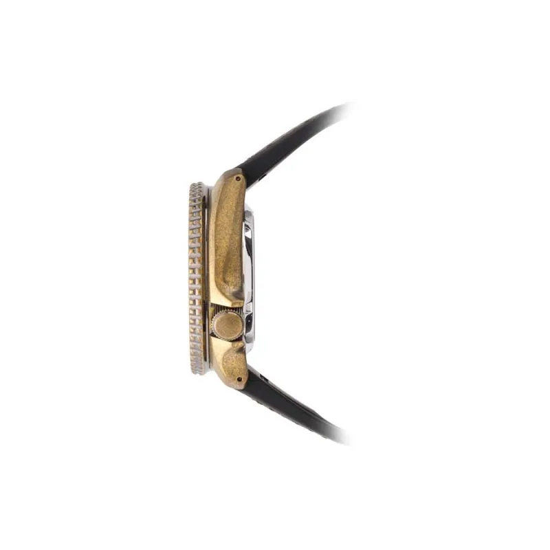 SEIKO Series 5 Mechanical Movement Artificial Leather Strap Watch Men's Watches Black Dial-5