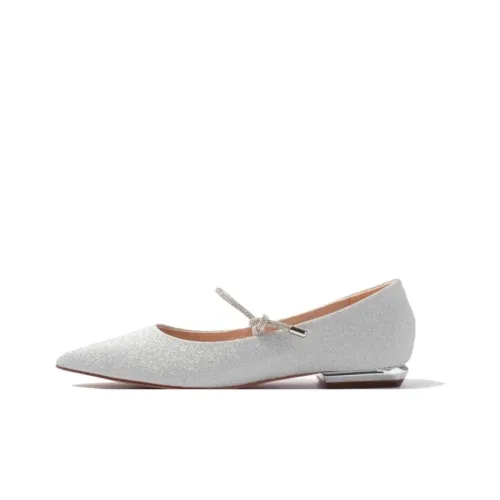 STEVE MADDEN Casual Single Shoes 1.5cm Women's Silver
