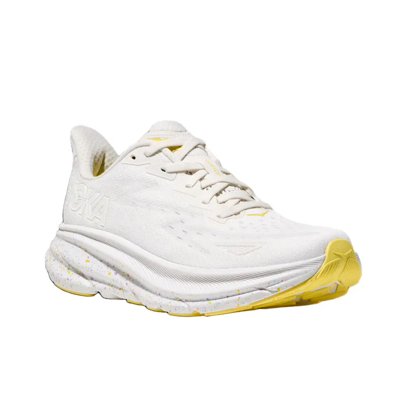 HOKA ONE ONE Clifton 9 White Lemonade-3